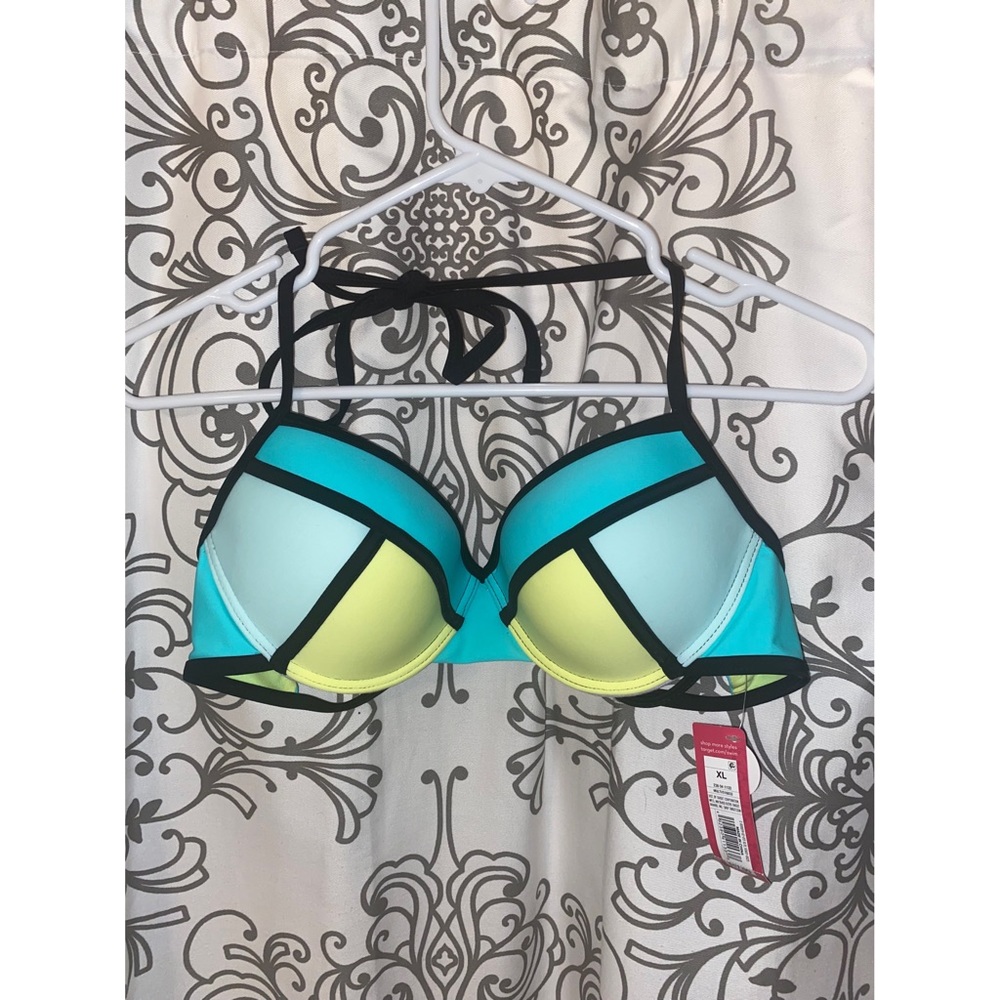 Xhilaration push up bathing suit top